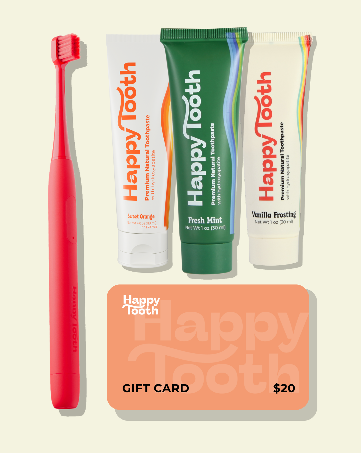 Sample Pack + BONUS $20 Gift Card