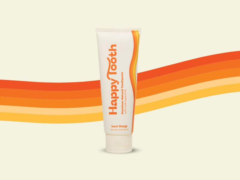 Natural Hydroxyapatite Toothpaste - Sweet Orange