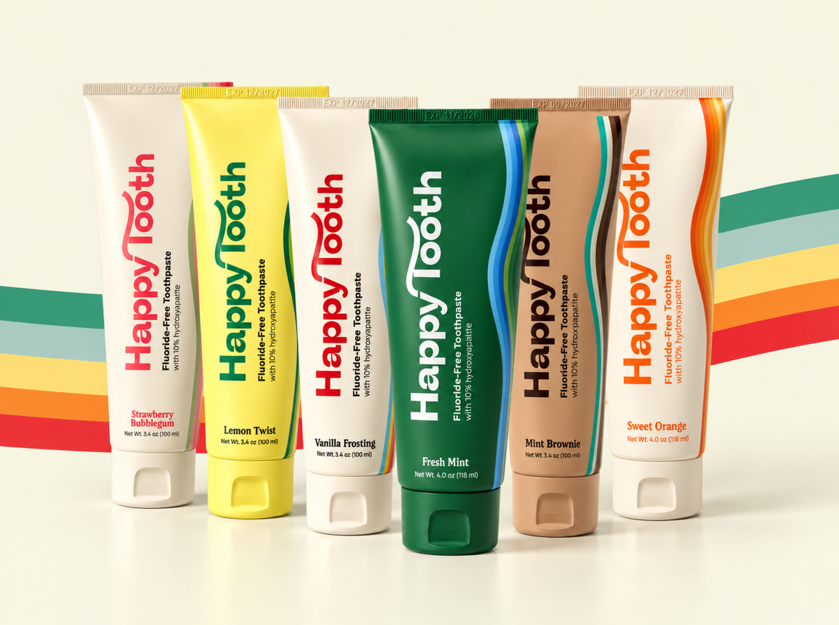 Natural Hydroxyapatite Toothpaste 6-Pack