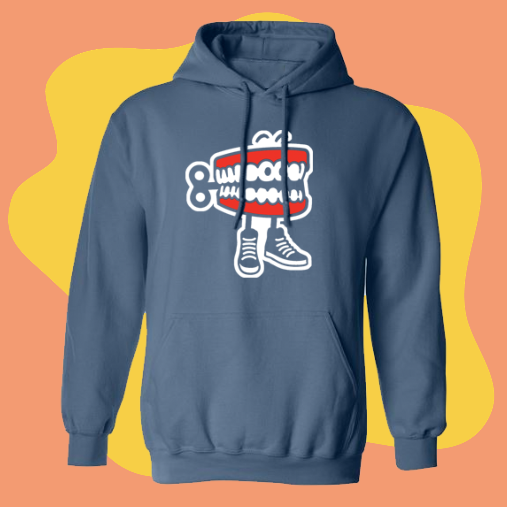 Classic Chattertooth Hoodie - Blue