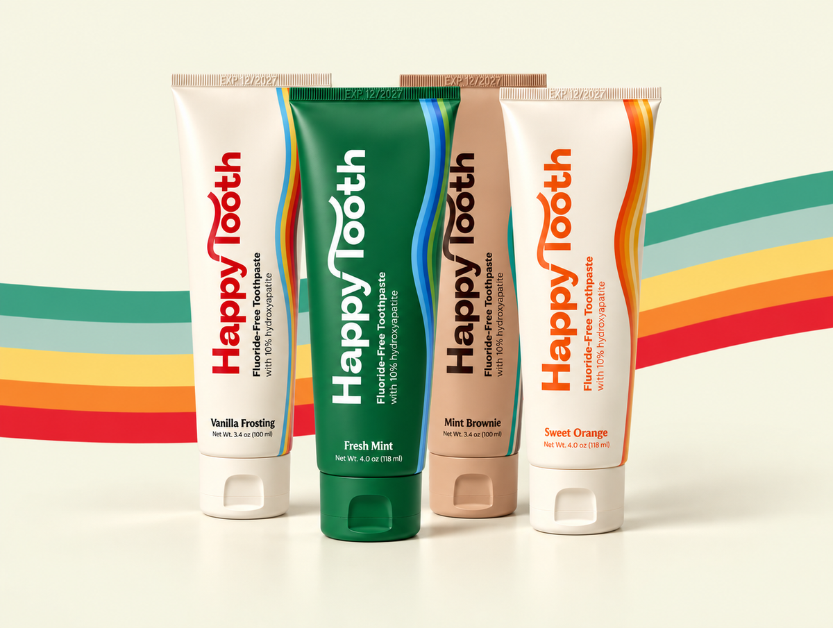 Natural Hydroxyapatite Toothpaste 4-Pack