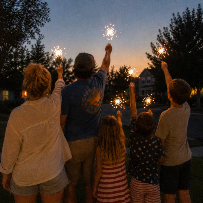 Fireworks o’clock.