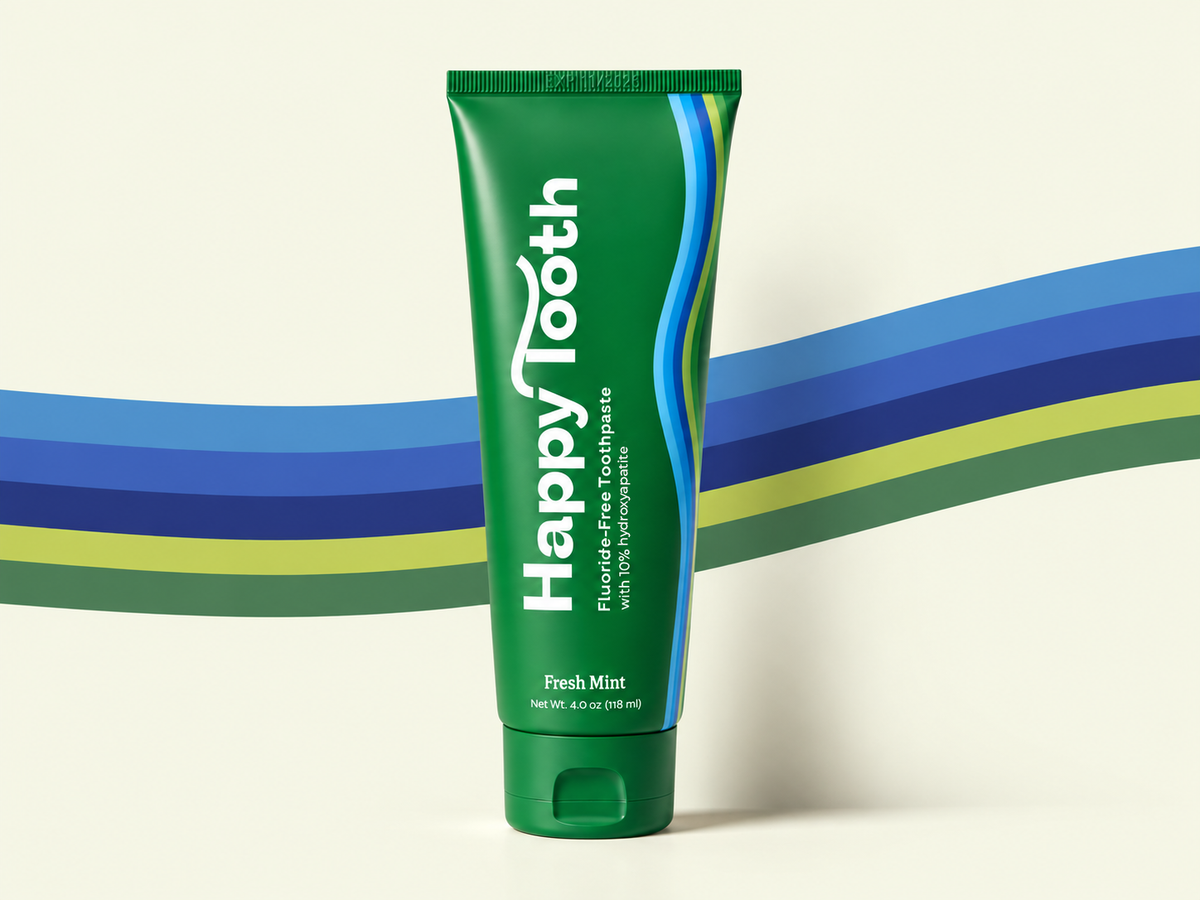 Fluoride-Free Toothpaste with Hydroxyapatite