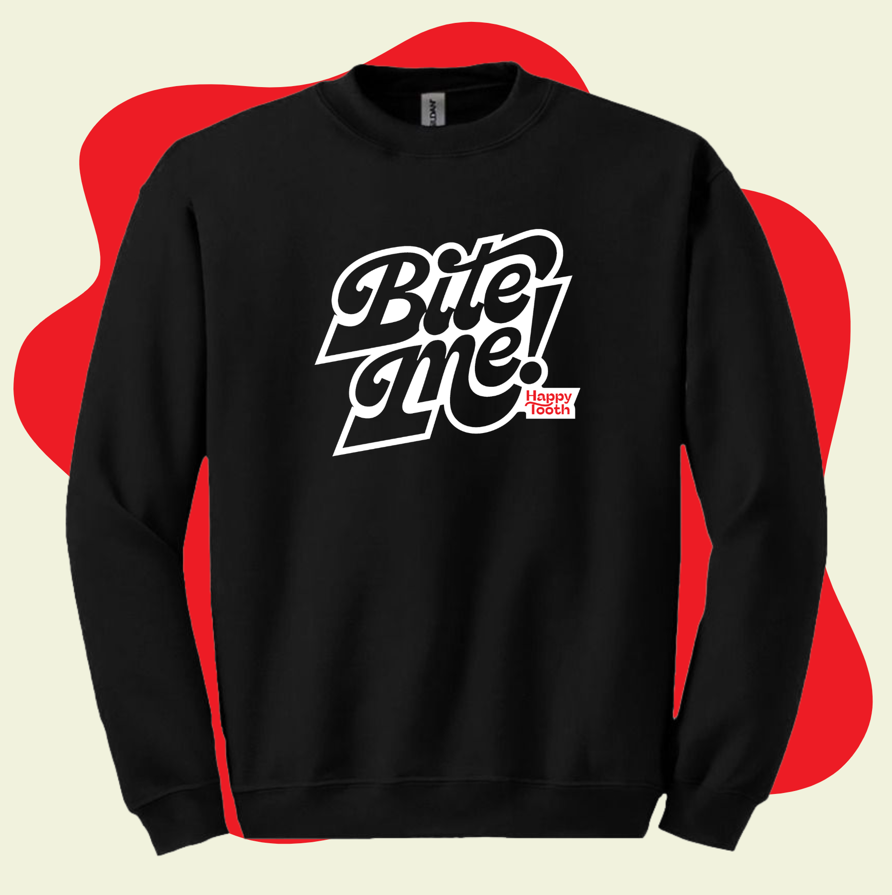 Bite Me Sweatshirt - Black