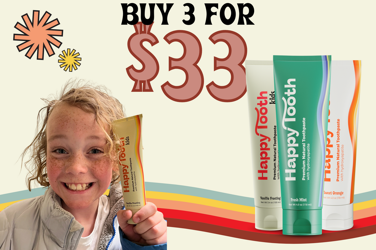 No More Fighting Kids to Brush – Happy Tooth Products