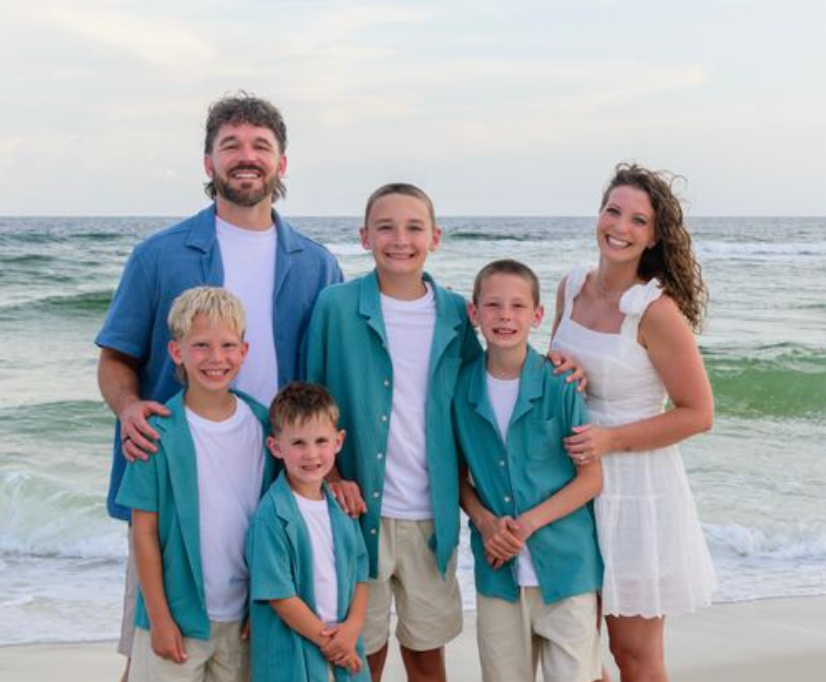 Dr. Hanks with his family