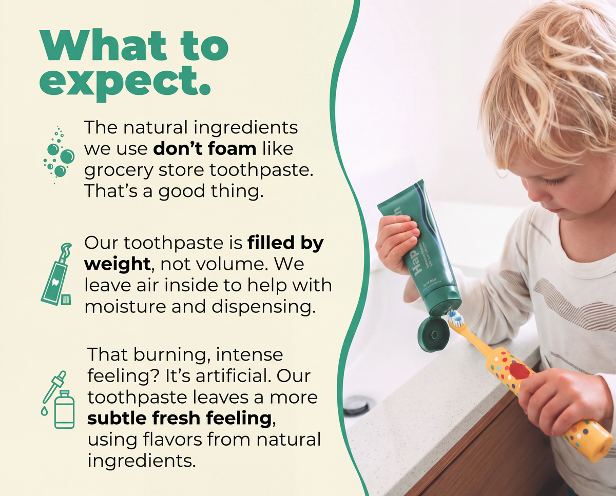 Natural Hydroxyapatite Toothpaste 3-Pack