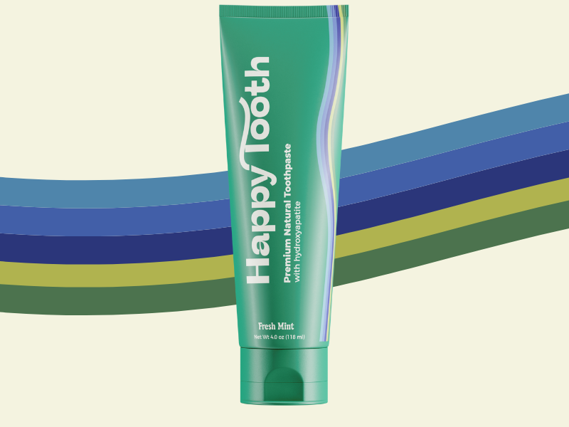 Natural Hydroxyapatite Toothpaste - Fresh Mint